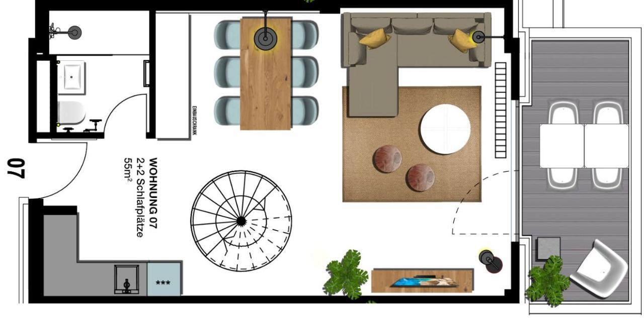 Seebruecke Heringsdorf - Appartement Mit 1 Schlafzimmer Und Balkon S7 Εξωτερικό φωτογραφία